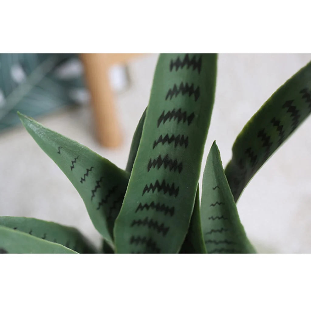 Artificial Indoor Snake Sansevieria Plant Set Premium 4X 95cm Fake Decoration Tree with Flower Pot