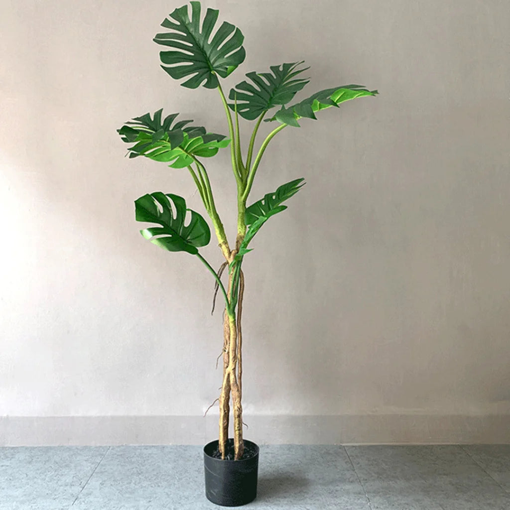 Artificial Indoor Turtle Back Tree Set Premium 2X 160cm Green Fake Fern Plant Decorative