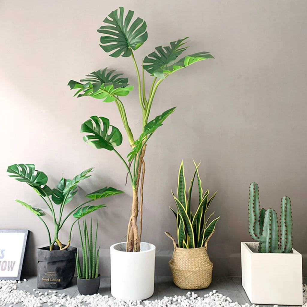 Artificial Indoor Turtle Back Tree Set Premium 2X 175cm Green Fake Fern Plant Decorative