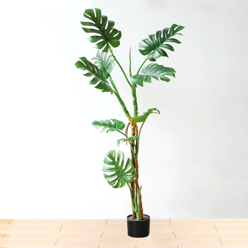 Artificial Indoor Turtle Back Tree Set Premium 2X 175cm Green Fake Fern Plant Decorative