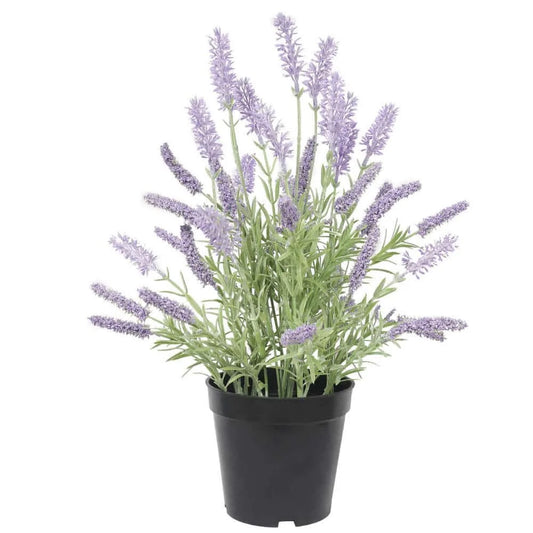 Artificial Lavender Plant 40cm - Home & Garden > Artificial