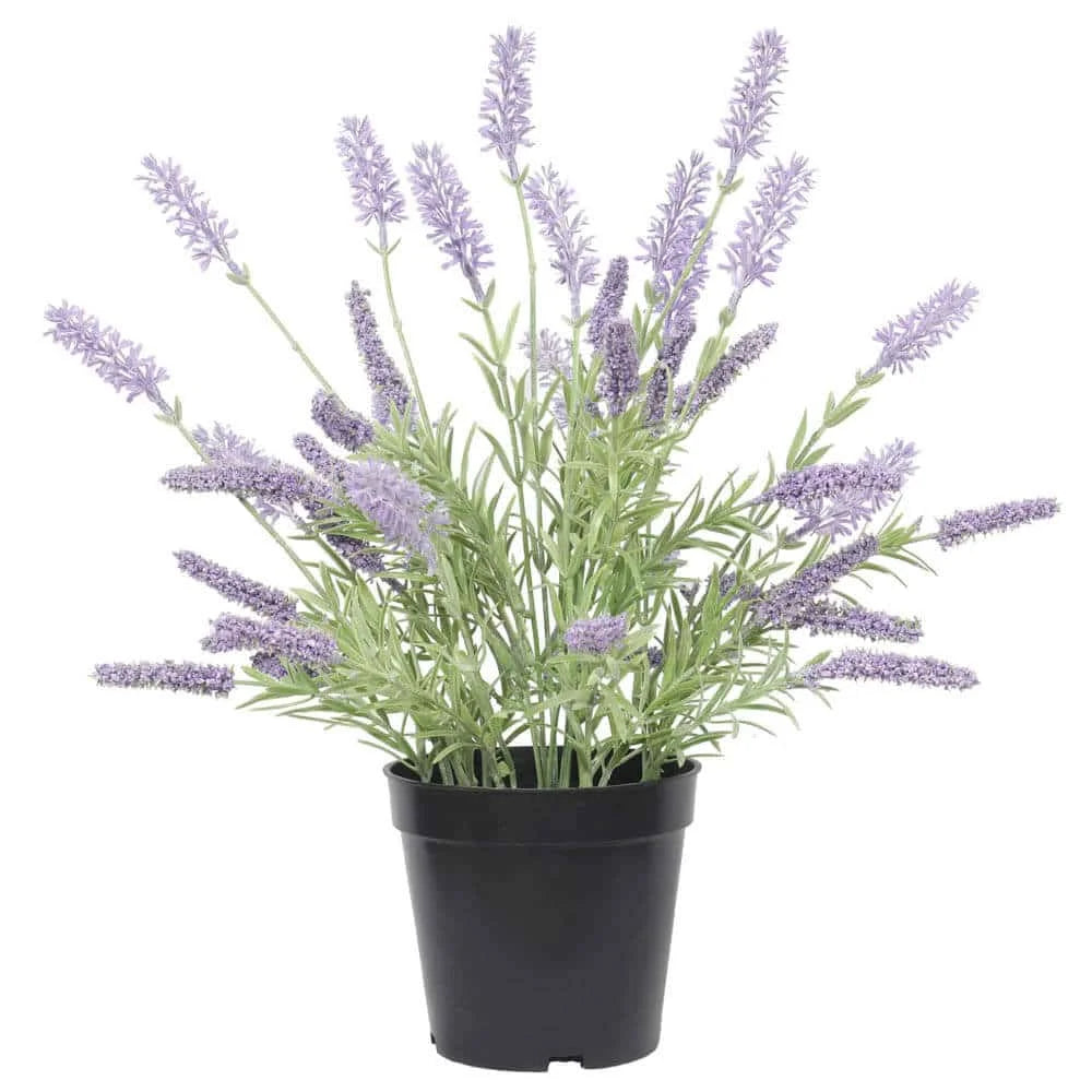 Artificial Lavender Plant 40cm - Home & Garden > Artificial