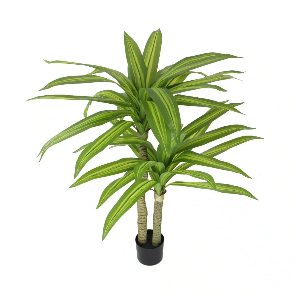 Artificial Multi Head Dracaena Tree Mixed Green Leaves