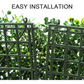 Artificial Plant Wall 12x Grass Panels Vertical Garden Tile