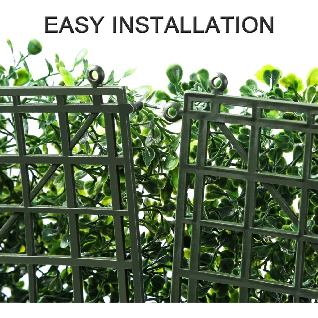 Artificial Plant Wall 12x Grass Panels Vertical Garden Tile