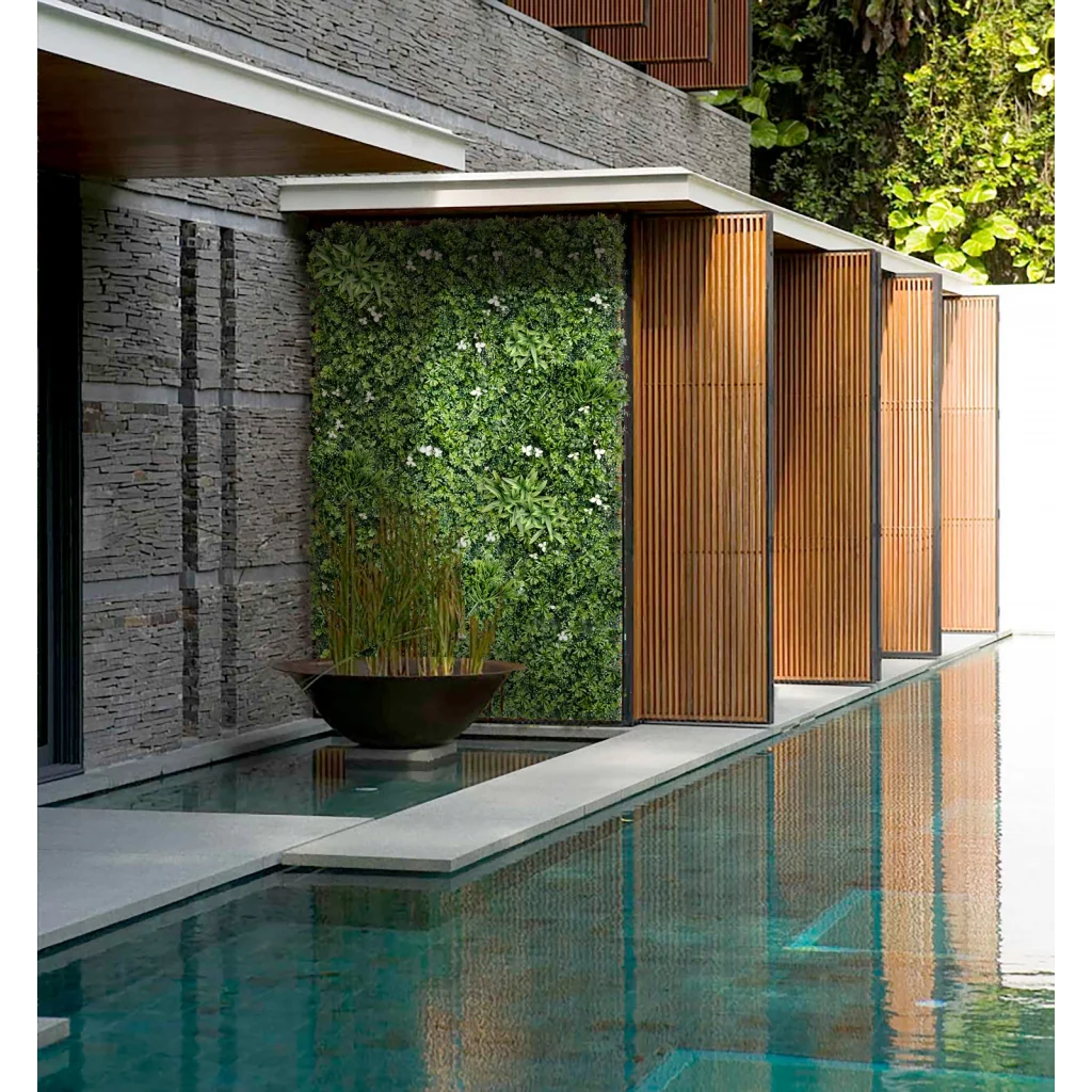 Artificial Plant Wall Grass Panels Vertical Garden Tile