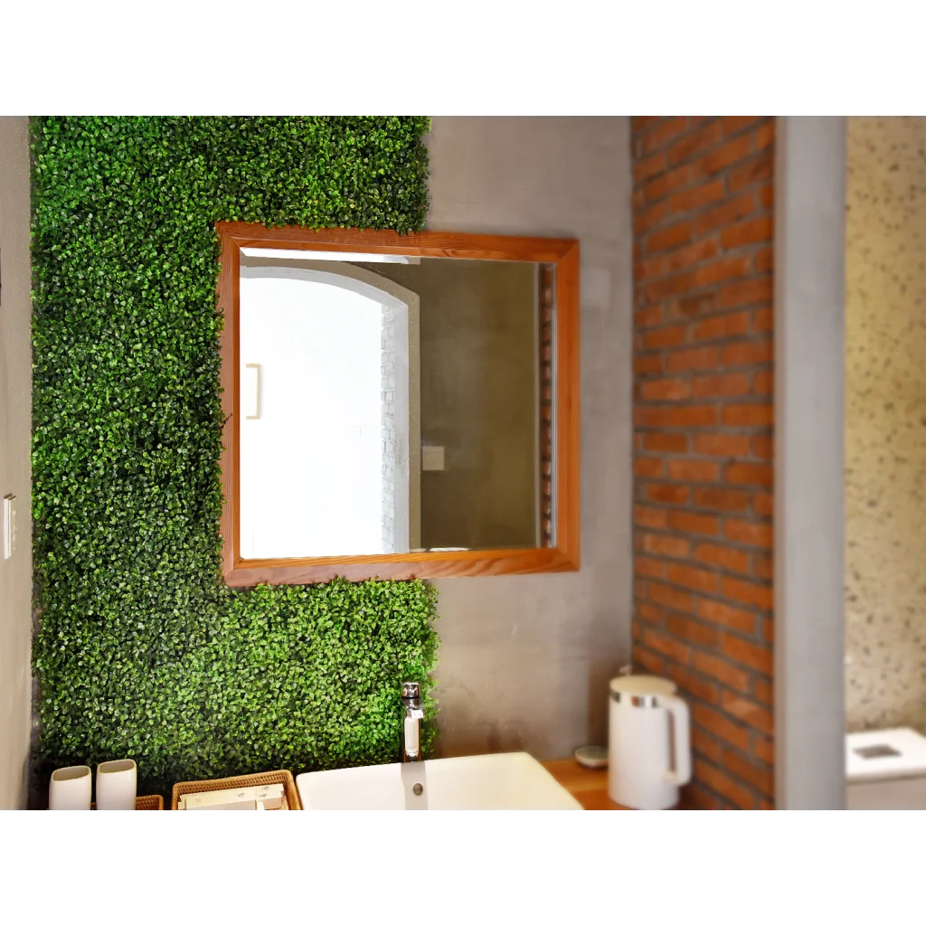 Artificial Plant Wall Grass Panels Vertical Garden Tile