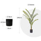 Artificial Rogue Hares Foot Fern Tree 2X 240cm Green Fake Tropical Indoor Plant Home Office Decor