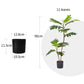 Artificial Split-Leaf Philodendron Tree 4X 90cm 2-Trunk Natural Green Fake Tropical Indoor Plant Home Office Decor