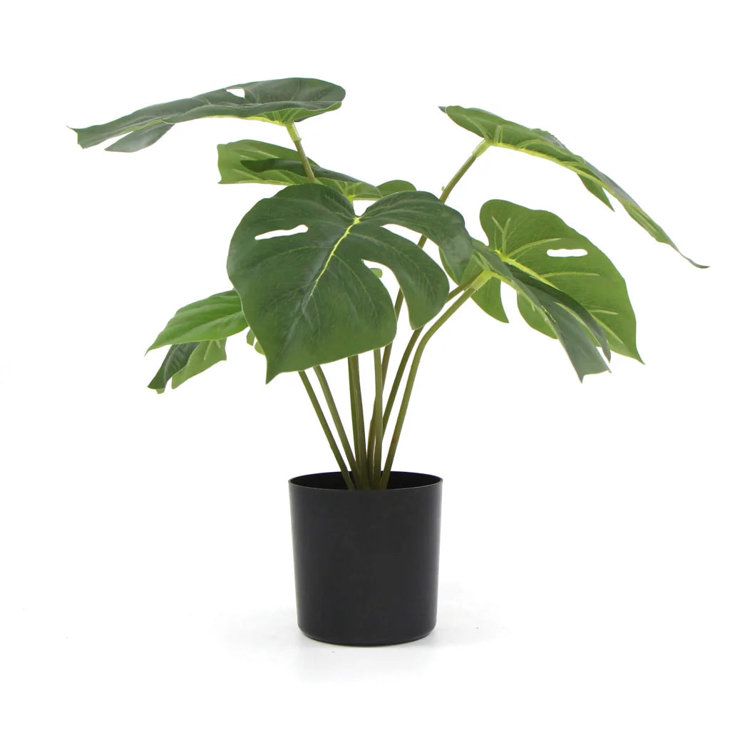 Artificial Split Philodendron Plant Potted with Real Touch