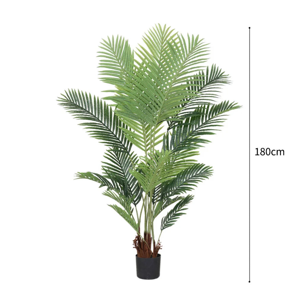 Artificial Sunflower Tree Premium 180cm Swallowtail Fake Decoration with Flower Pot
