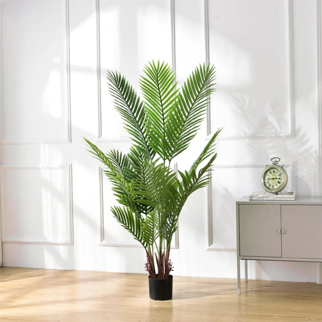 Artificial Sunflower Tree Premium 180cm Swallowtail Fake Decoration with Flower Pot
