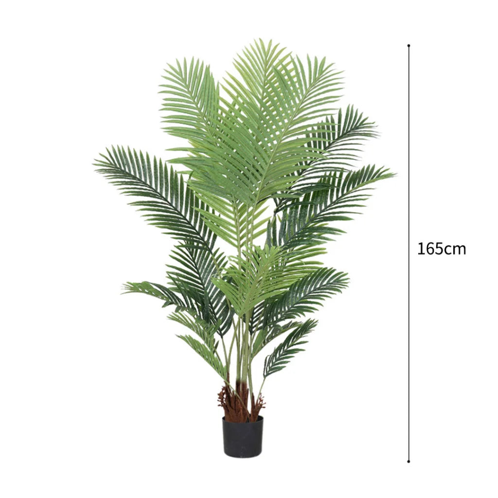 Artificial Sunflower Tree Set Premium 4X 165cm Swallowtail Fake Decoration Plant with Flower Pot