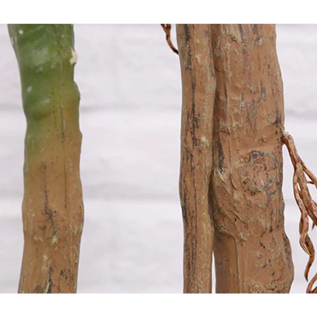 Artificial Turtle Back Tree Premium 120cm Green Indoor Fake Decoration with Flower Pot