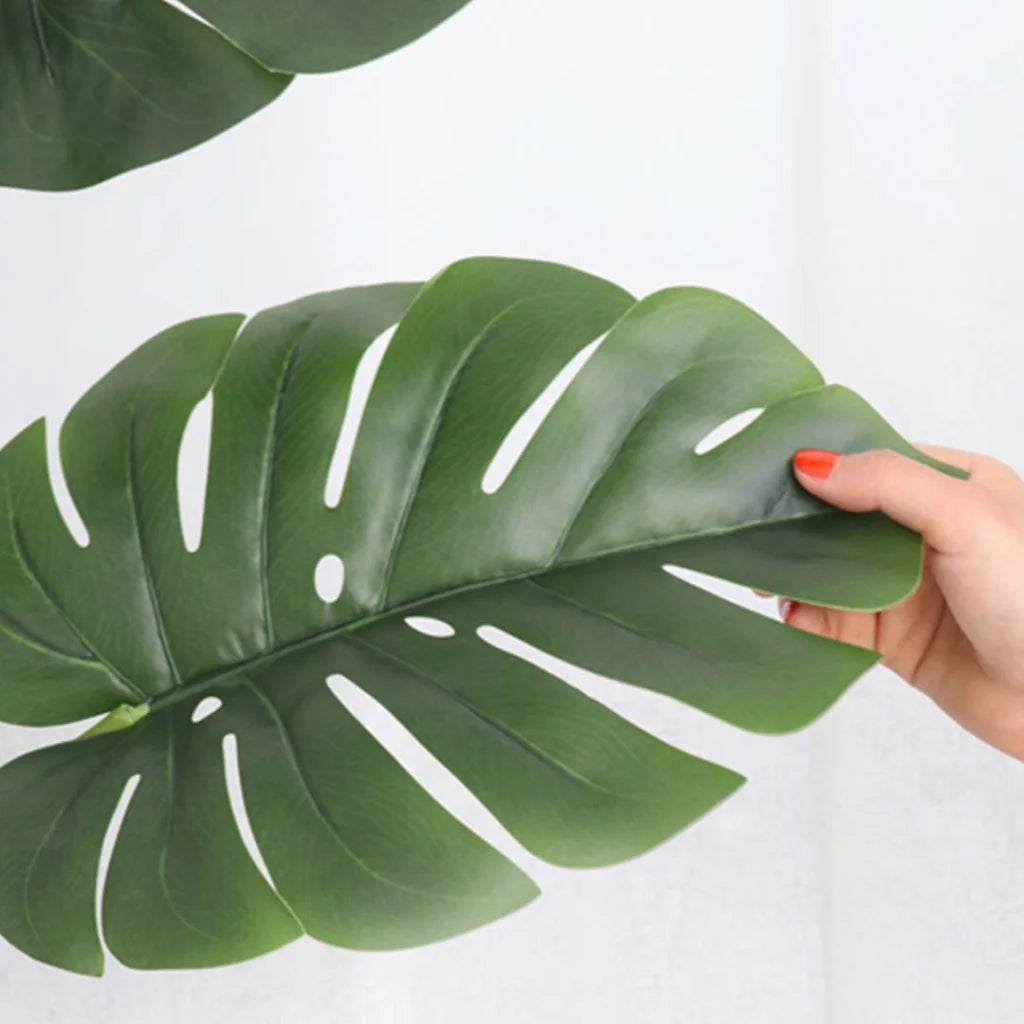 Artificial Turtle Back Tree Set Premium 4X 80cm Indoor Potted Fake Decoration with Flower Pot