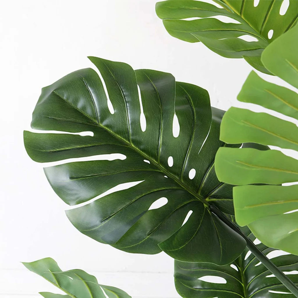 Artificial Turtle Back Tree Set Premium 4X 80cm Indoor Potted Fake Decoration with Flower Pot