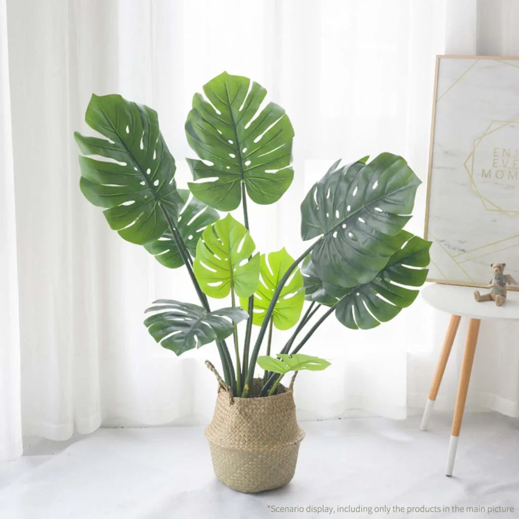 Artificial Turtle Back Tree Set Premium 4X 80cm Indoor Potted Fake Decoration with Flower Pot