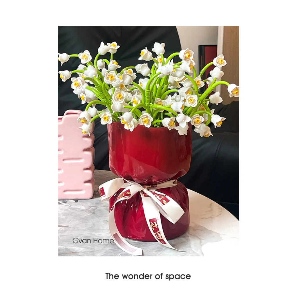 Artisan Handcrafted Ceramic Vase - Minimalist Home Decor