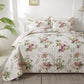 Artisan Quilted Coverlet & Pillowcases Set - A Masterpiece