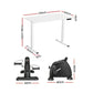 Artiss 120cm Electric Standing Desk with Mini Peal Exercise Bike Home Office product listing photo