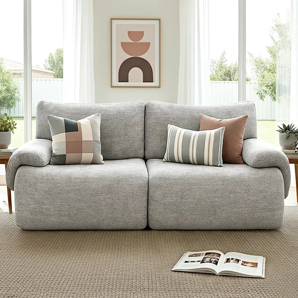 2 Seater Sofa Modular Sectional Sofas Couch Bed