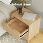 Artiss 2 x Bedside Table 2 Drawers - BODEN Pine - Furniture