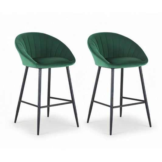 Artiss 2x Bar Stools Kitchen Dining Chair Counter Stool Tub