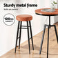 Bar stools kitchen with 2x dining chairs