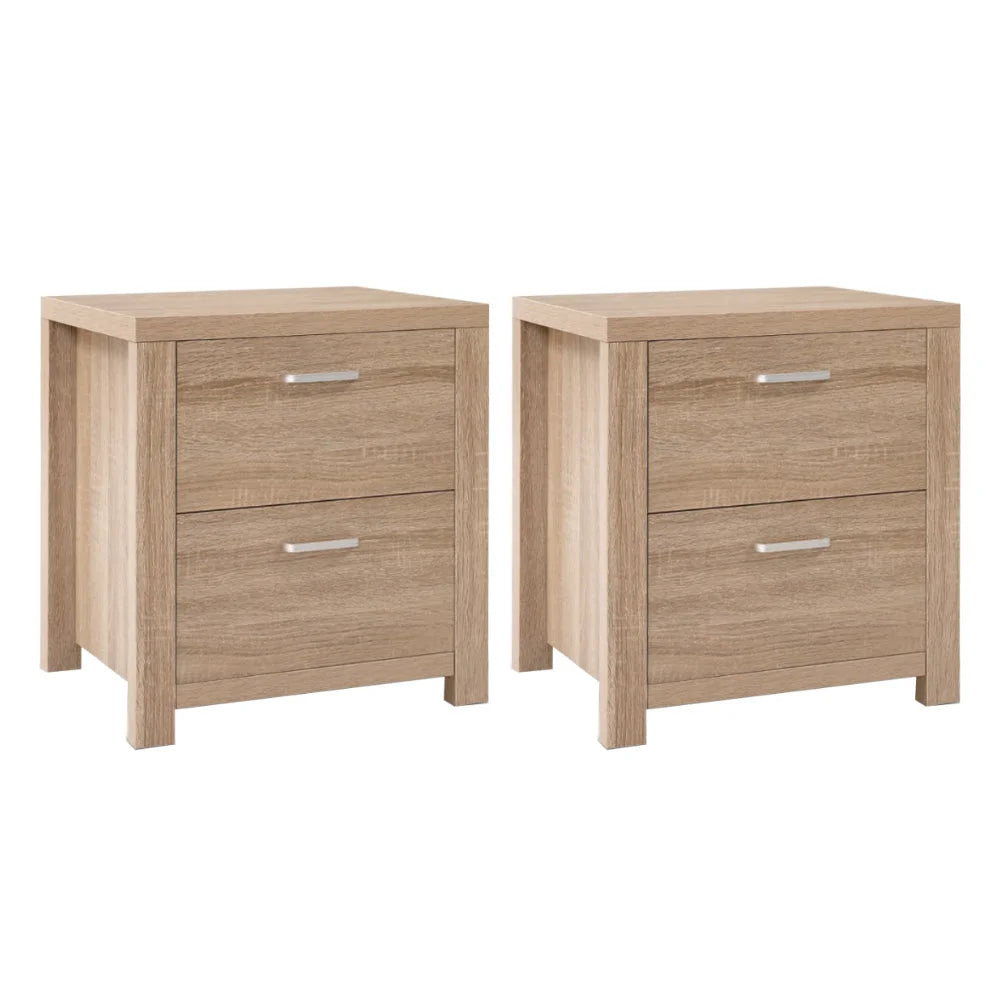 Set Of Two Bedside Table 2