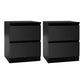 Set Of Two Bedside Table 2 Drawers PEPE