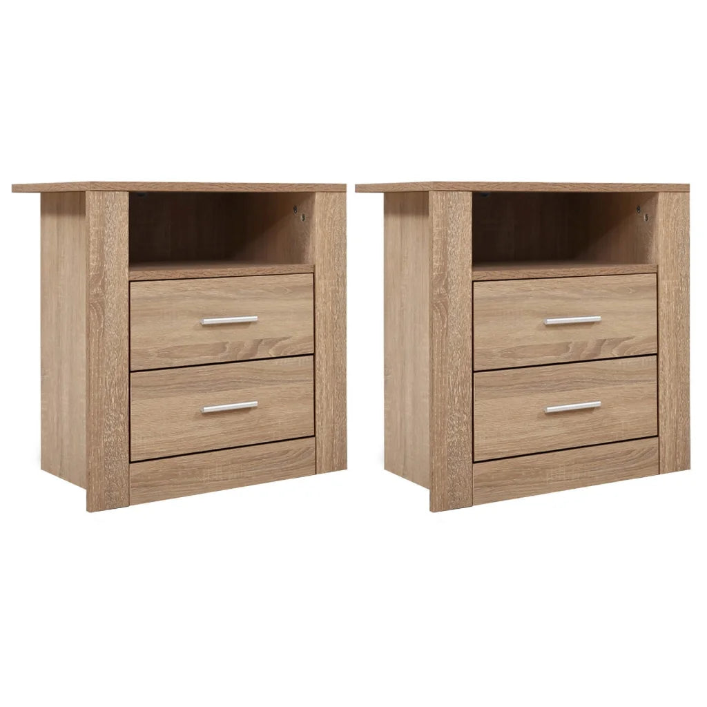 Set Of Two Bedside Table 2