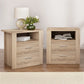 Table with bedside drawers shelf tara
