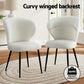 Dining chairs sherpa with surface detail shown