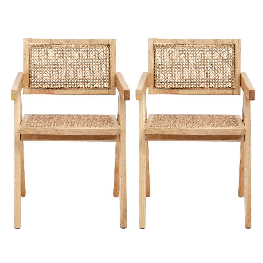 Dining chairs seat with 2x rubber frame kitchen