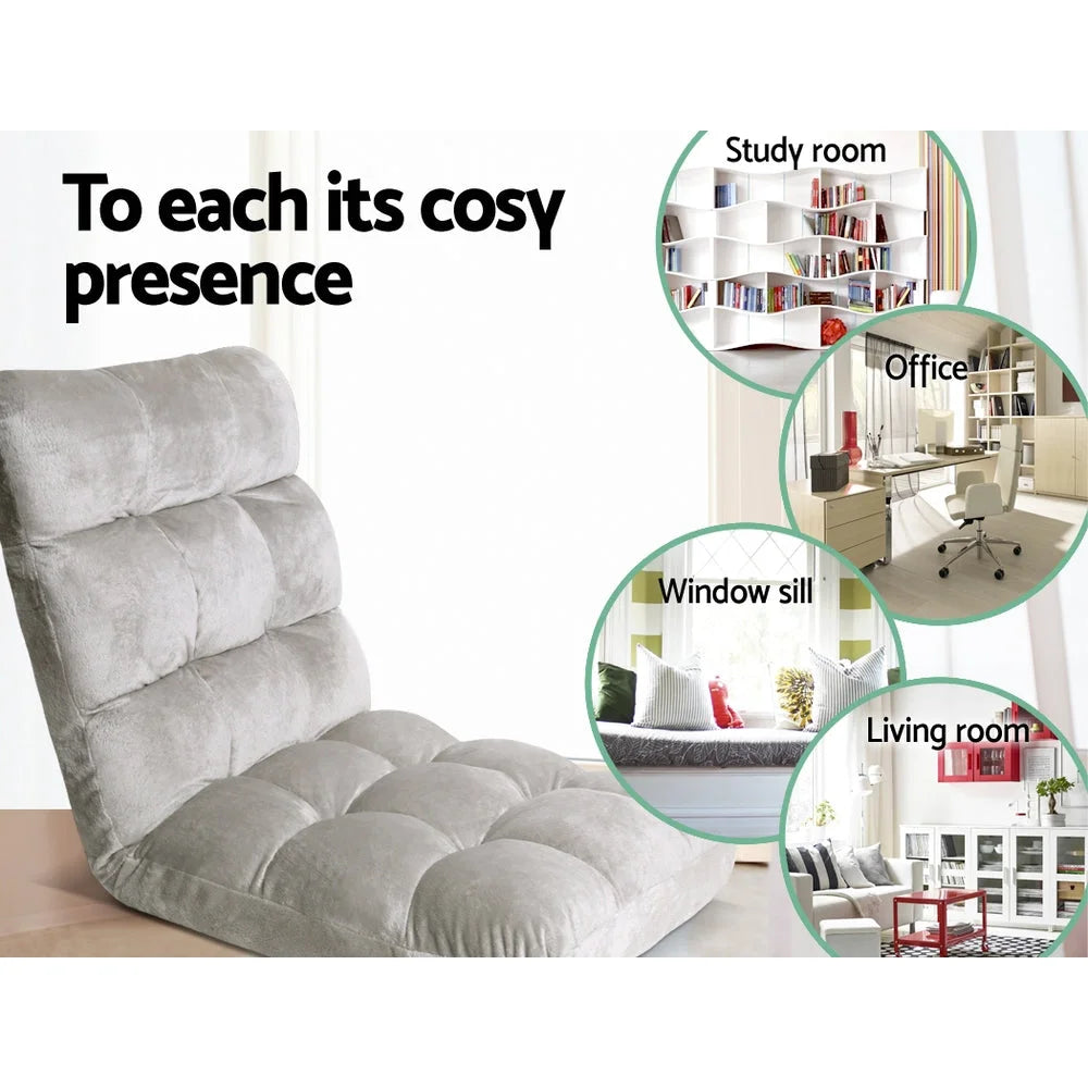 Lounge sofa bed with clean finish and fitted components