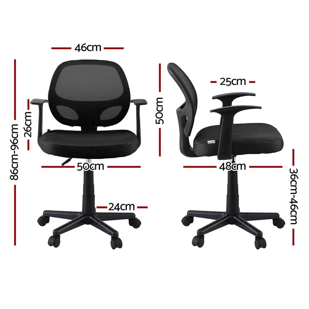Artiss 2x Mesh Office Chair Computer Gaming Desk Chairs
