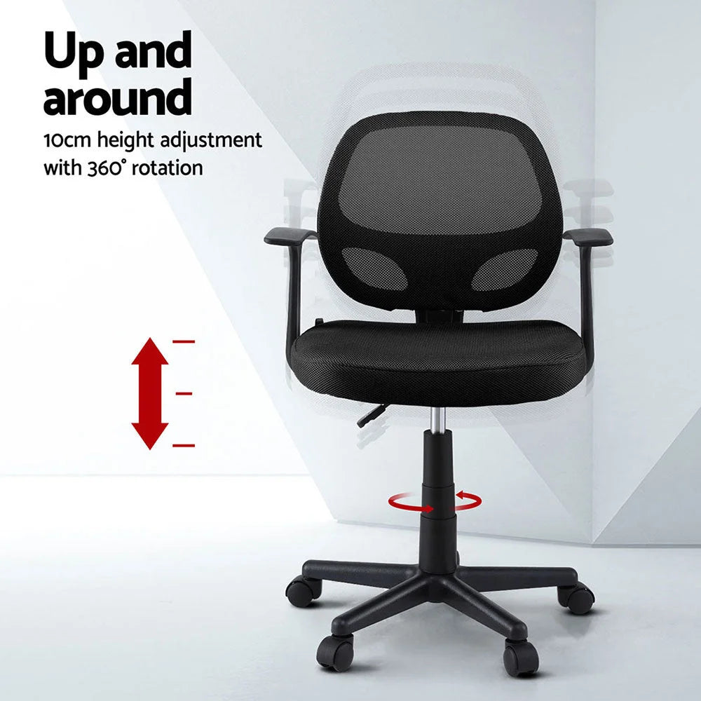 Artiss 2x Mesh Office Chair Computer Gaming Desk Chairs