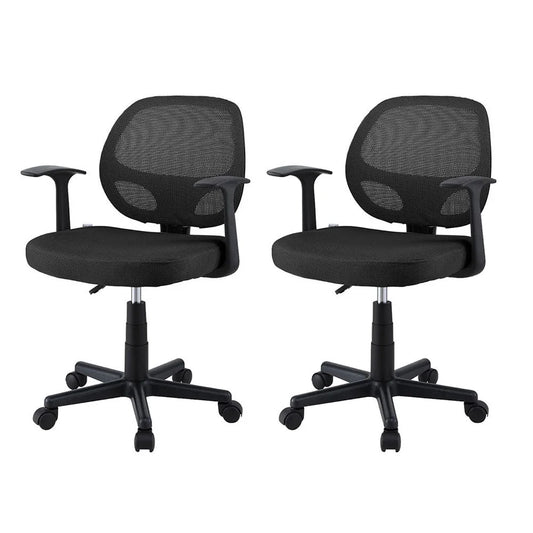 Artiss 2x Mesh Office Chair Computer Gaming Desk Chairs