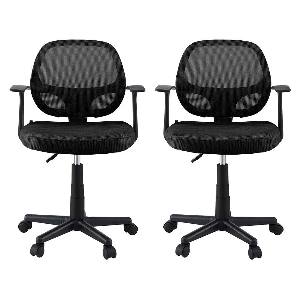 Artiss 2x Mesh Office Chair Computer Gaming Desk Chairs