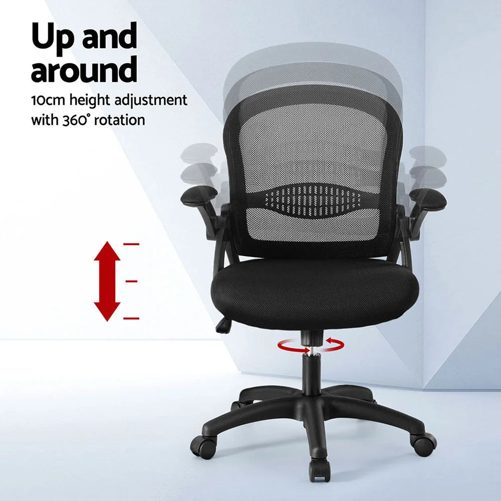 Artiss 2x Mesh Office Chair Computer Gaming Desk Chairs