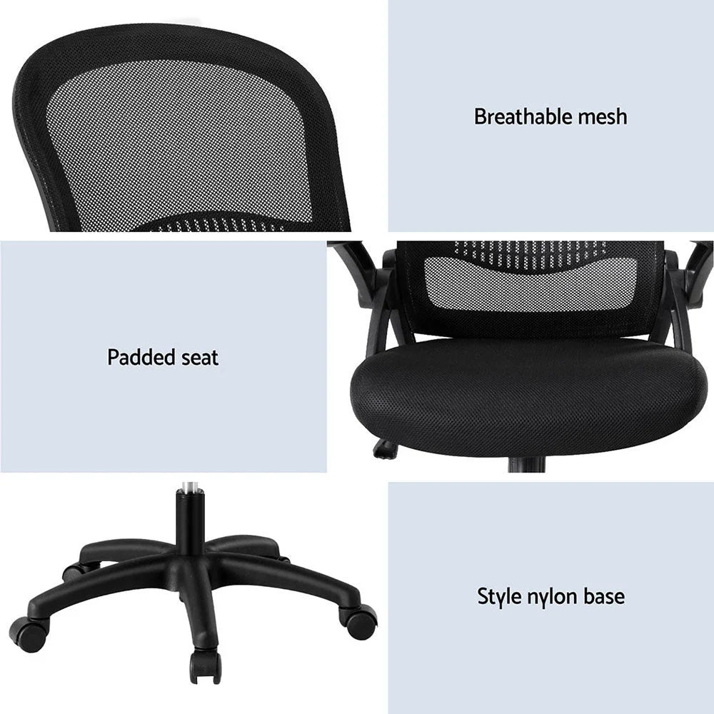 Artiss 2x Mesh Office Chair Computer Gaming Desk Chairs