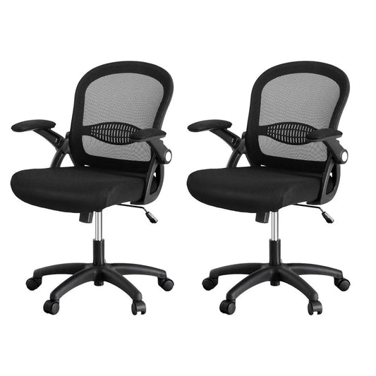 Artiss 2x Mesh Office Chair Computer Gaming Desk Chairs