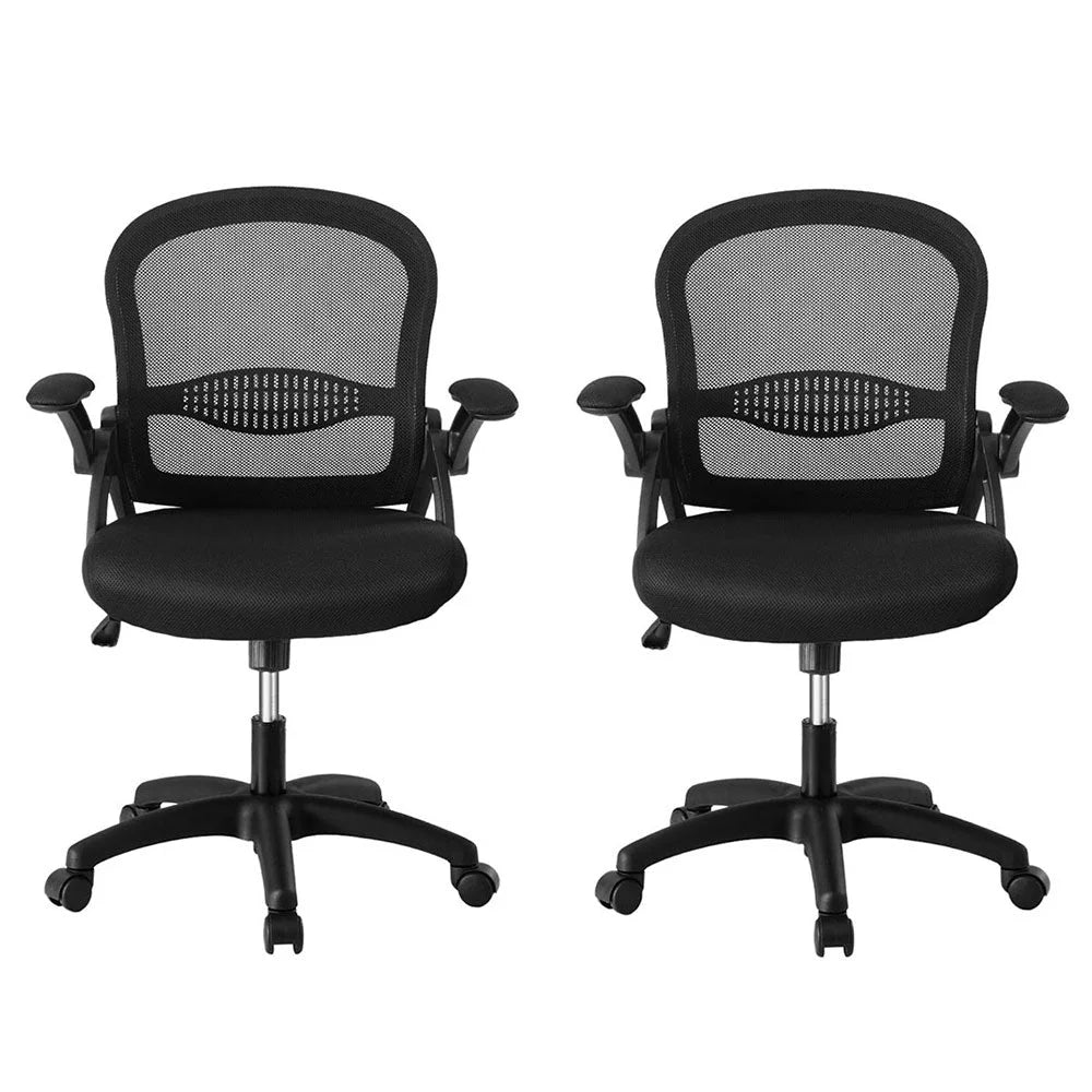Artiss 2x Mesh Office Chair Computer Gaming Desk Chairs