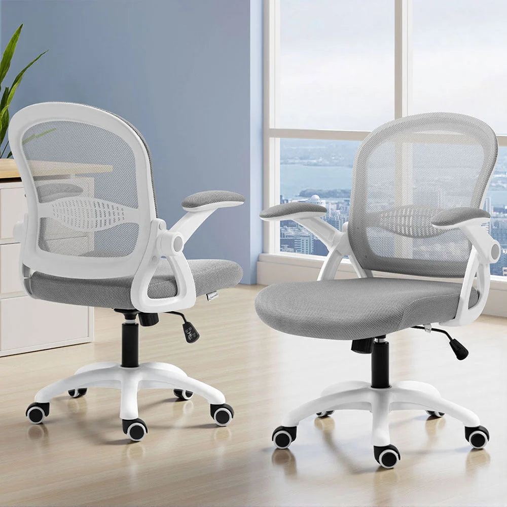 Artiss 2x Mesh Office Chair Computer Gaming Desk Chairs