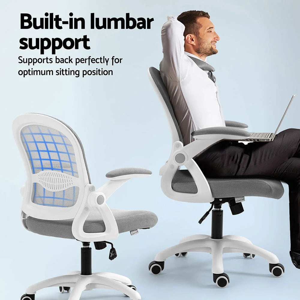 2x Mesh Office Chair Computer Gaming Desk Chairs Work