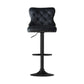 Bar stool adjustable with counter-height legs and footrest