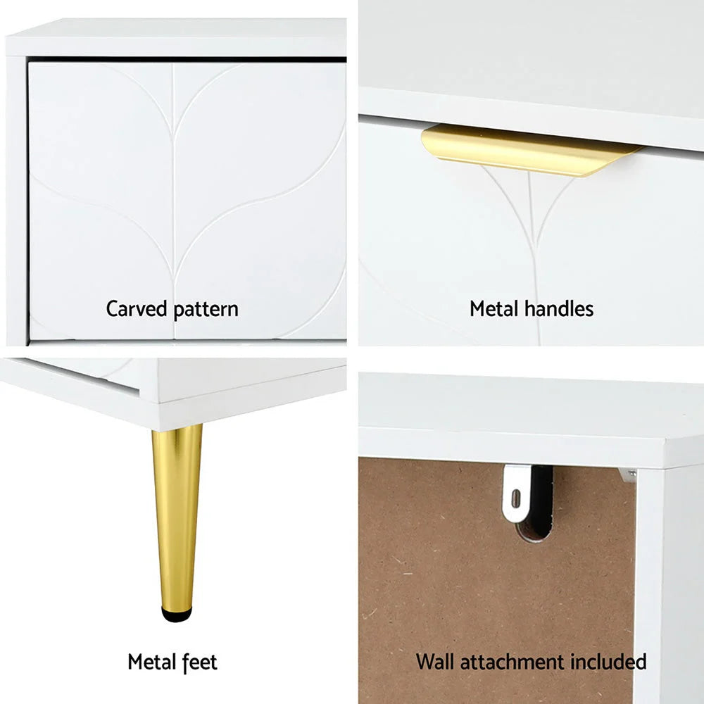 Chest drawers lowboy with boxed accessories and matching pieces