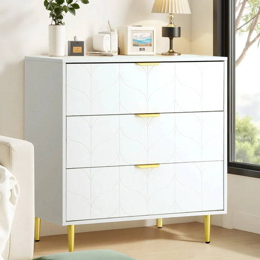 3 Chest of Drawers Lowboy Cabinet