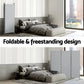 Artiss 3 Panel Room Divider Screen 260x180cm Fabric Grey