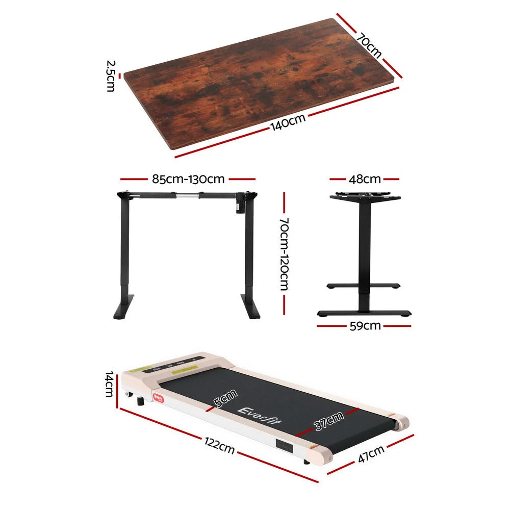 Artiss 360mm Treadmill Electric Walking Pad with 140cm